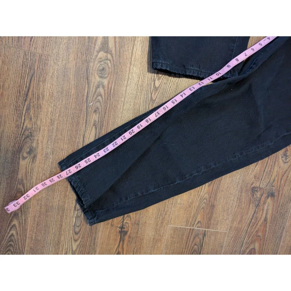 FRAME Extra Long Barrel Straight in Film NoirSize 30 Black Horseshoe - Picture 12 of 12